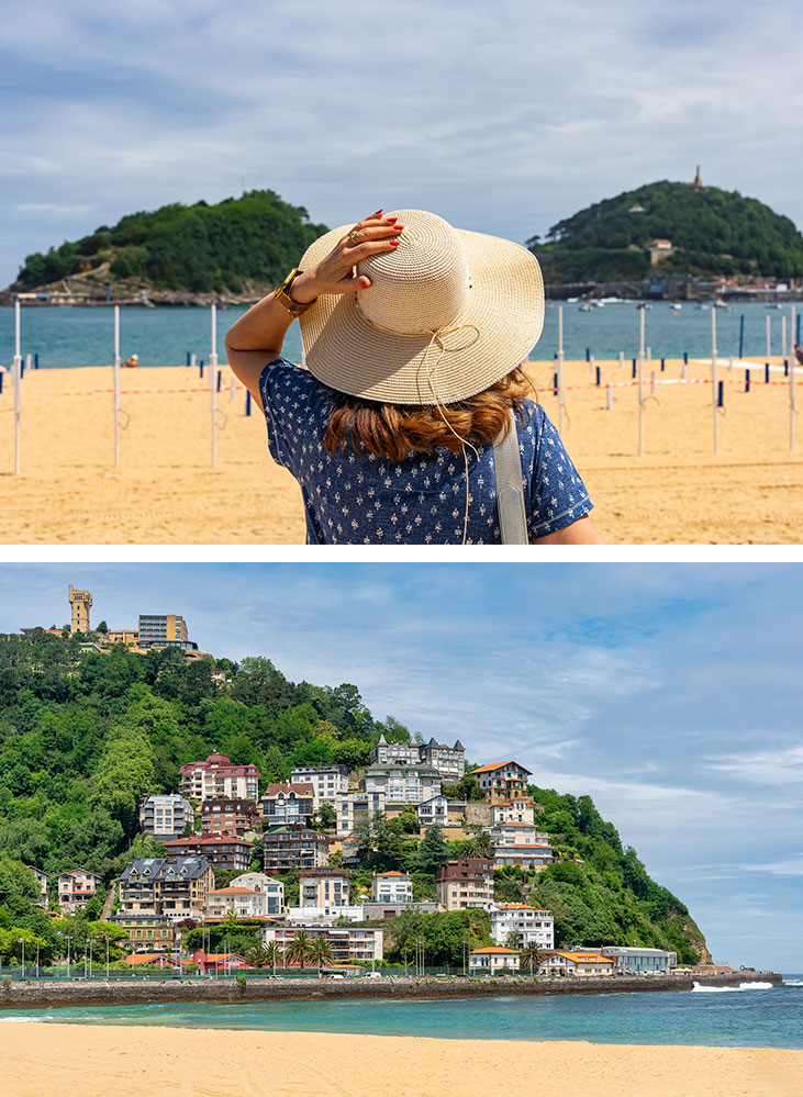 Accommodations on Ondarreta Beach