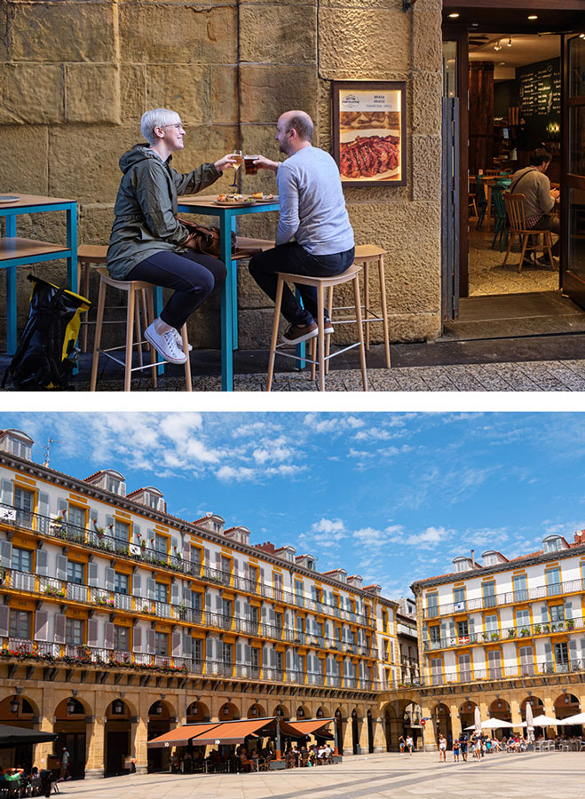 Accommodations in the center of San Sebastián