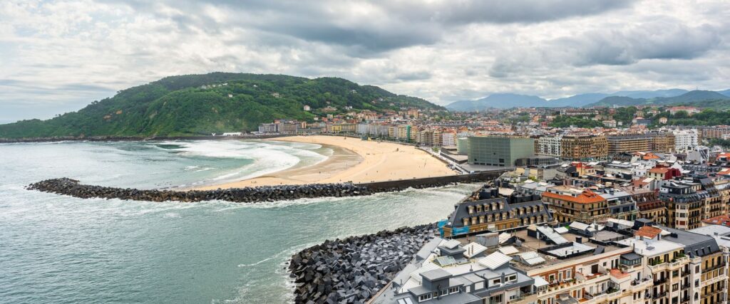 Donostia playa Zurriola